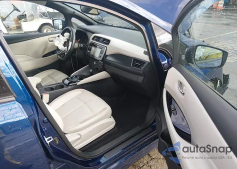 2019 Nissan Leaf Sl z USA, uszkodzony, nr VIN 1N4AZ1CP4KC308157